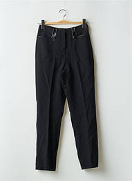Pantalon 7/8 taille haute taille haute noir THE KOOPLES femme