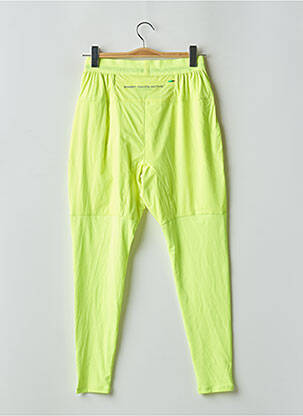 Jogging fluorecent taille haute jaune SWEET PANTS femme