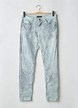 Jeans coupe slim stretch taille normale bleu TRUSSARDI JEANS femme