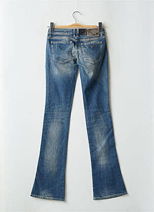 Jeans bootcut stretch taille basse bleu GUESS femme