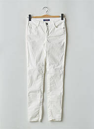 Pantalon slim taille basse taille basse beige TRUSSARDI JEANS femme