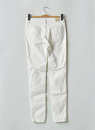 Pantalon slim taille basse taille basse beige TRUSSARDI JEANS femme