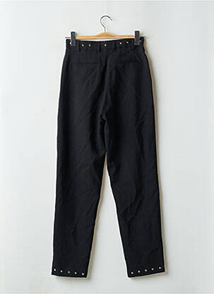 Pantalon droit coupe carotte taille haute noir THE KOOPLES femme