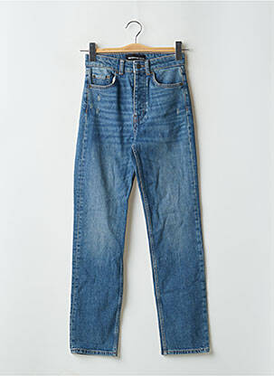 Jeans coupe slim effet usé délavé taille haute bleu THE KOOPLES femme