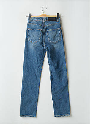 Jeans coupe slim effet usé délavé taille haute bleu THE KOOPLES femme