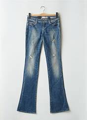 Jeans bootcut bleu GUESS pour femme seconde vue