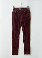 Pantalon slim rouge TRUSSARDI JEANS pour femme seconde vue