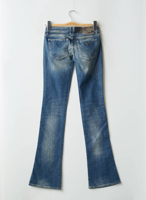 Jeans bootcut stretch taille basse bleu GUESS femme