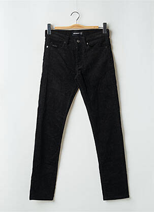 Pantalon slim tissage velours taille normale noir THE KOOPLES homme