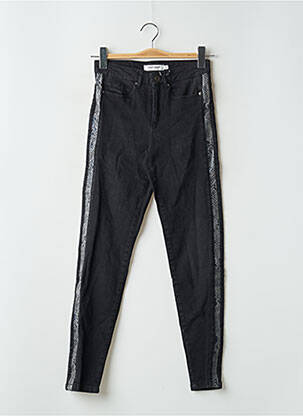 Jeans skinny taille haute taille haute noir NAF NAF femme