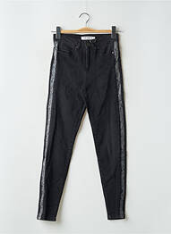Jeans skinny taille haute taille haute noir NAF NAF femme