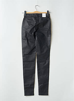 Pantalon slim taille haute taille haute noir GUESS femme