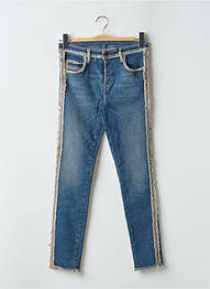 Jeans coupe slim stretch taille normale bleu DIESEL femme