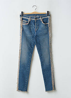 Jeans coupe slim stretch taille normale bleu DIESEL femme