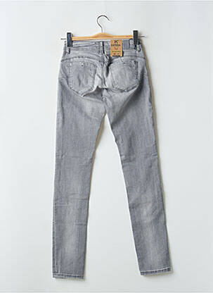 Jeans coupe slim stretch taille normale gris KAPORAL femme