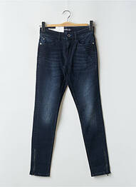 Jeans coupe slim taille basse taille basse bleu BONOBO femme