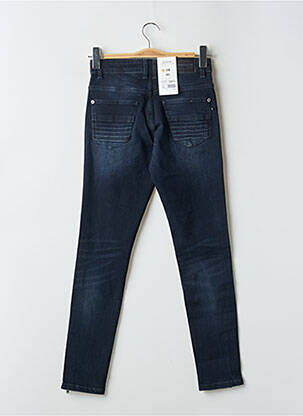 Jeans coupe slim stretch taille basse bleu BONOBO femme