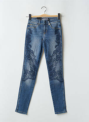 Jeans skinny taille normale taille normale bleu GUESS femme