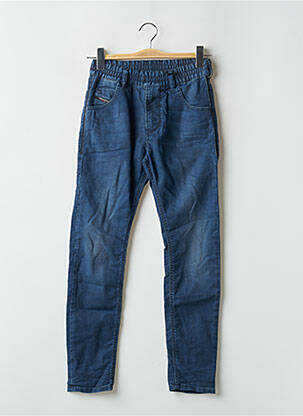 Jeans coupe slim stretch taille normale bleu DIESEL femme