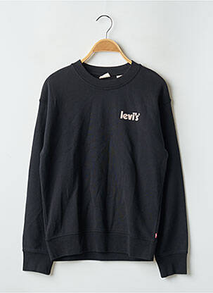 Sweat-shirt stretch manches longues noir LEVIS femme