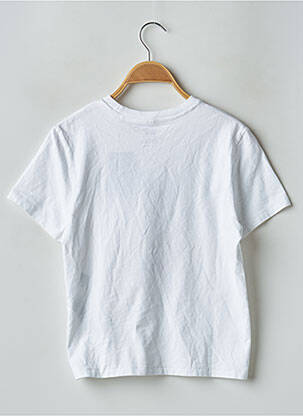 T-shirt coupe droite manches courtes blanc LEVIS femme