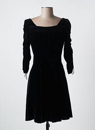 Robe courte manches 3/4 manches 3/4 noir THE KOOPLES femme