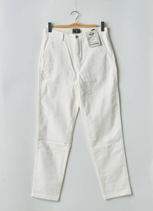 Pantalon chino stretch taille normale beige DOCKERS homme