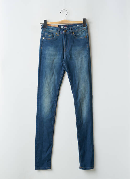 Jeans skinny taille haute taille haute bleu KAPORAL femme