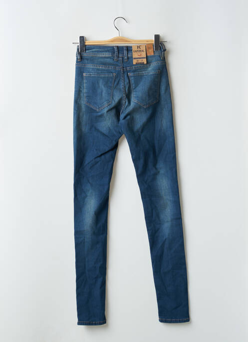 Jeans skinny taille haute taille haute bleu KAPORAL femme