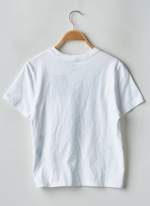 T-shirt coupe droite manches courtes blanc LEVIS femme