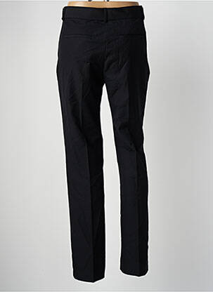 Pantalon droit fermeture zippée sous rabat boutonné taille normale noir THE KOOPLES femme