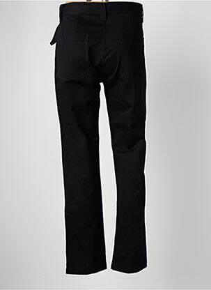 Pantalon droit fermeture zippée sous rabat boutonné taille normale noir THE KOOPLES femme