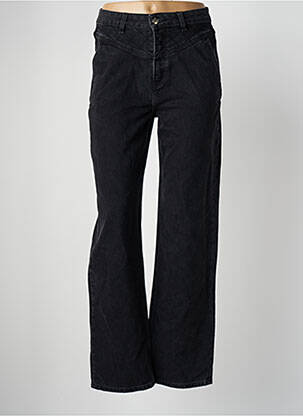 Jeans coupe droite taille normale taille normale noir THE KOOPLES femme