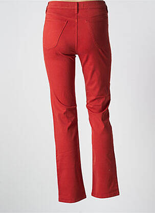 Pantalon slim taille haute taille haute orange COMPTOIR DES COTONNIERS femme