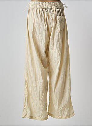 Jogging poches taille normale beige SWEET PANTS femme