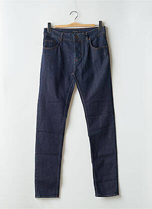 Jeans coupe slim fermeture boutonnée sur le devant taille normale bleu SEVEN 7 homme
