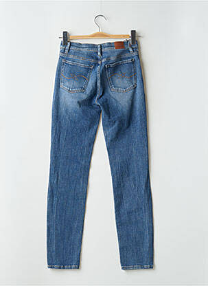 Jeans coupe slim stretch taille haute bleu TRUSSARDI JEANS femme