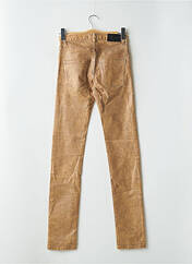 Pantalon slim beige AZZARO pour homme seconde vue