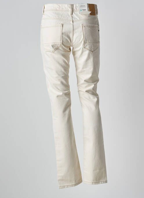 Jeans coupe droite beige BONOBO pour homme