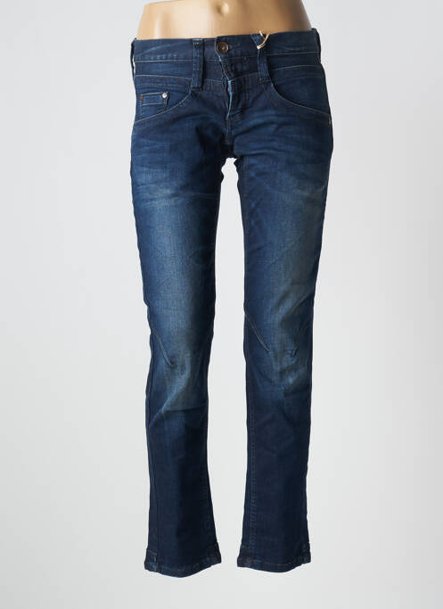 Jeans coupe slim bleu FREEMAN T.PORTER pour femme