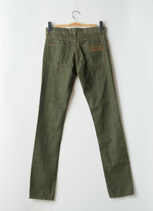 Jeans coupe slim vert APRIL 77 pour homme