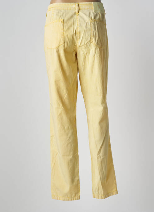 Pantalon droit jaune TRUSSARDI JEANS pour homme