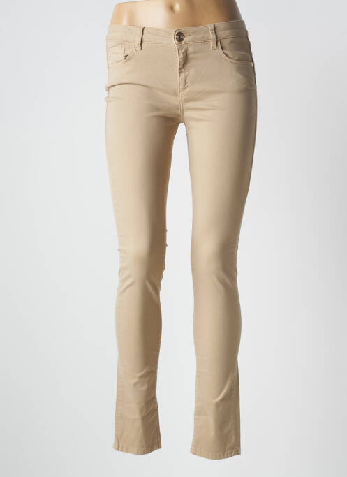 Pantalon slim marron TRUSSARDI JEANS pour femme