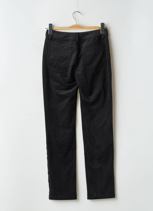 Pantalon slim noir SEE U SOON pour femme