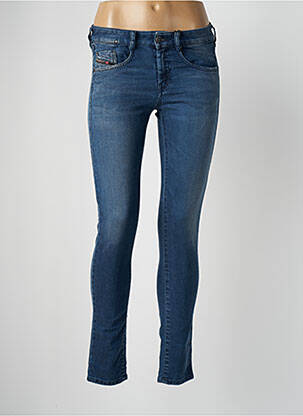 Jeans skinny stretch taille basse bleu DIESEL femme