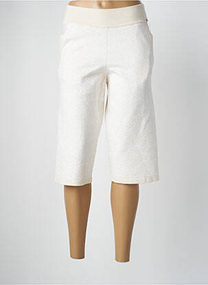 Corsaire taille élastique taille normale beige MONTAGUT X BENJAMIN ISIDORE JUVENETON femme
