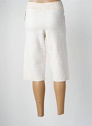 Corsaire taille élastique taille normale beige MONTAGUT X BENJAMIN ISIDORE JUVENETON femme
