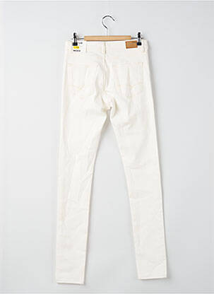 Jeans skinny stretch taille basse blanc MEXX femme