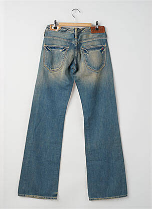 Jean coupe flare stretch taille basse bleu REPLAY femme
