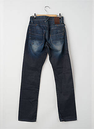 Jeans coupe droite fermeture boutonnée sur le devant taille normale bleu TIFFOSI homme